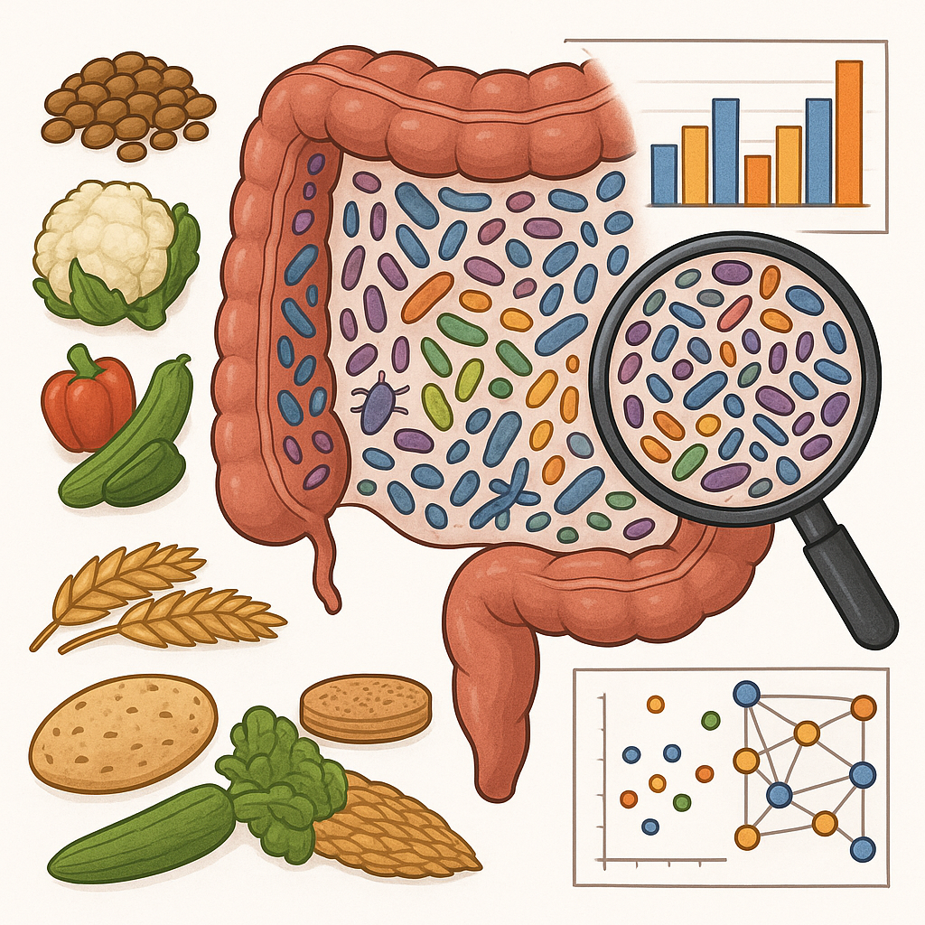 Conceptual Image of Microbial Research